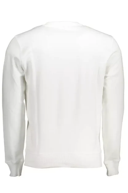 North Sails White Cotton Men Sweater