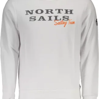 North Sails Blue Cotton Men Sweater