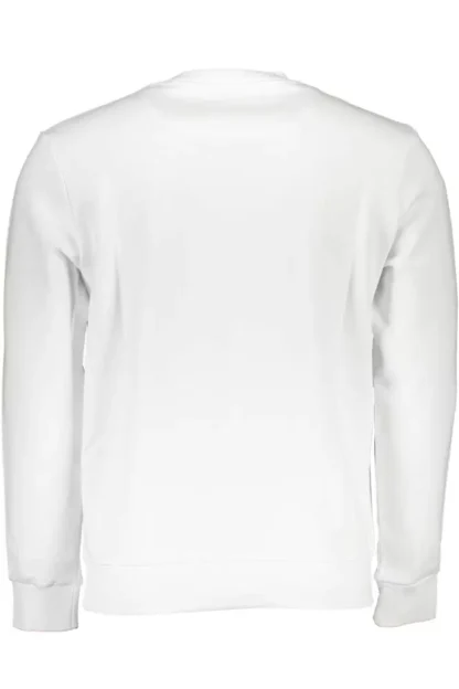 North Sails White Cotton Men Sweater