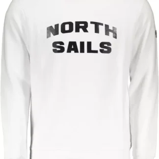 North Sails Blue Cotton Men Sweater