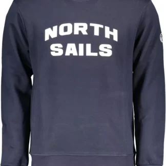 North Sails Gray Cotton Men Sweater