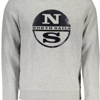 North Sails White Cotton Men Sweater