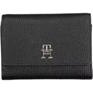 Tommy Hilfiger Black Polyethylene Women Wallet