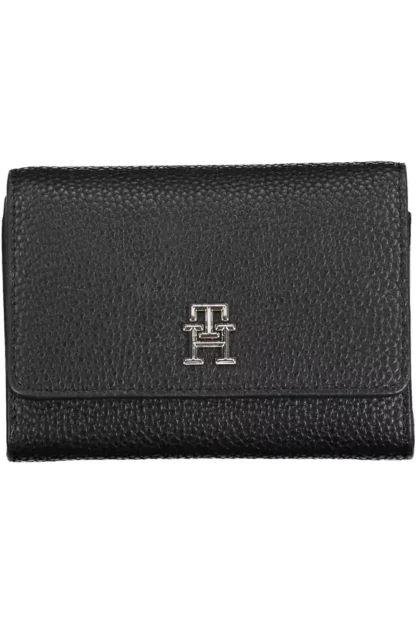 Tommy Hilfiger Black Polyethylene Women Wallet