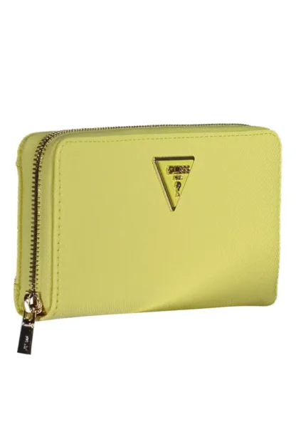 Guess Jeans Yellow Polyethylene Women Wallet