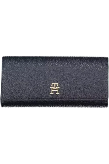 Tommy Hilfiger Blue Polyethylene Women Wallet