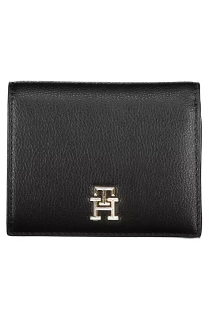 Tommy Hilfiger Black Polyethylene Women Wallet