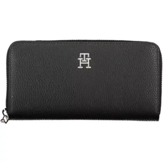 Tommy Hilfiger Black Polyethylene Women Wallet