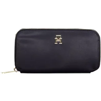 Tommy Hilfiger Black Polyethylene Women Wallet