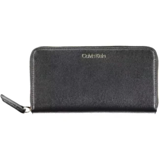 Calvin Klein Black Polyvinylchloride Women Wallet