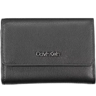 Calvin Klein Black Polyvinylchloride Women Wallet