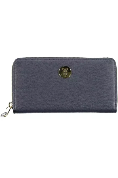 Tommy Hilfiger Blue Polyethylene Women Wallet