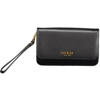 Guess Jeans Black Polyethylene Women Wallet