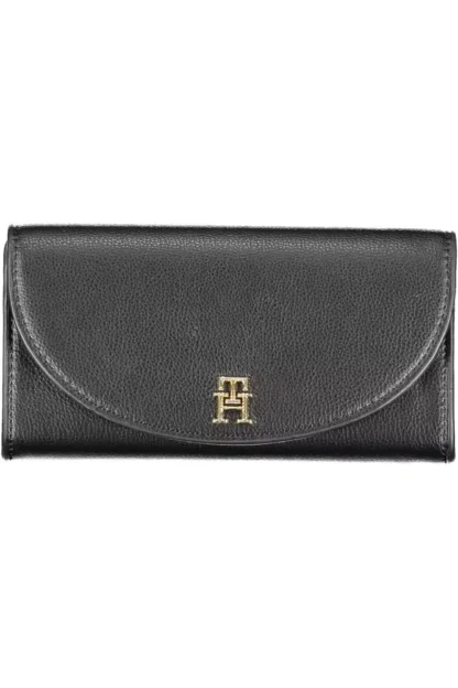 Tommy Hilfiger Black Polyethylene Women Wallet