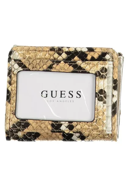 Guess Jeans Beige Polyethylene Women Wallet