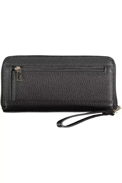 Guess Jeans Black Polyethylene Women Wallet