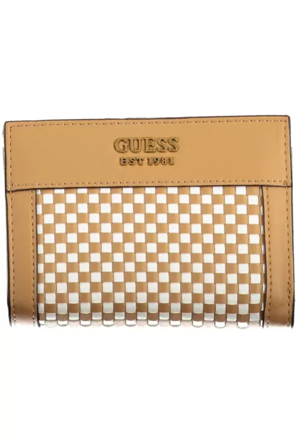 Guess Jeans Brown Polyethylene Women Wallet