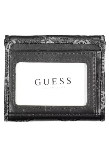 Guess Jeans "Black Polyethylene Women Wallet"