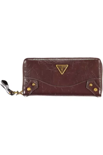 Guess Jeans Brown Polyethylene Women Wallet