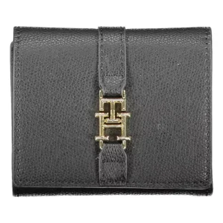 Tommy Hilfiger Black Polyethylene Women Wallet