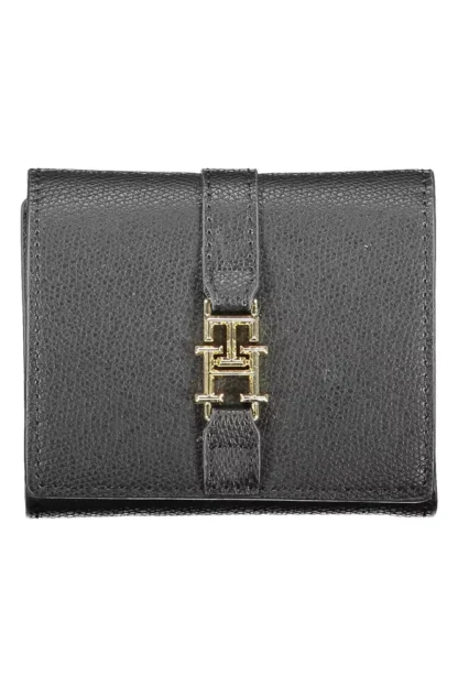 Tommy Hilfiger Black Polyethylene Women Wallet