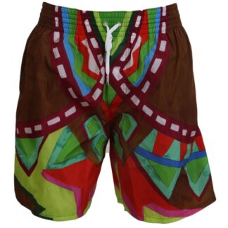 Dsquared² Multicolor Printed Swimshorts Boxer