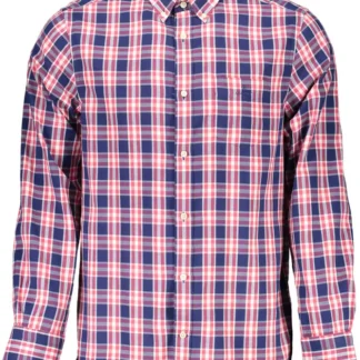 Gant Red Cotton Men Shirt