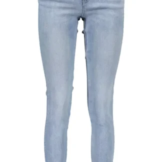 Calvin Klein Blue Cotton Women Jeans