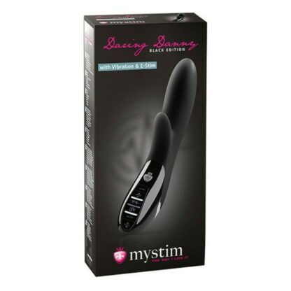 Συσκευή Δόνησης Dual Stimulation Vibe Mystim Daring Danny Estim Μαύρο