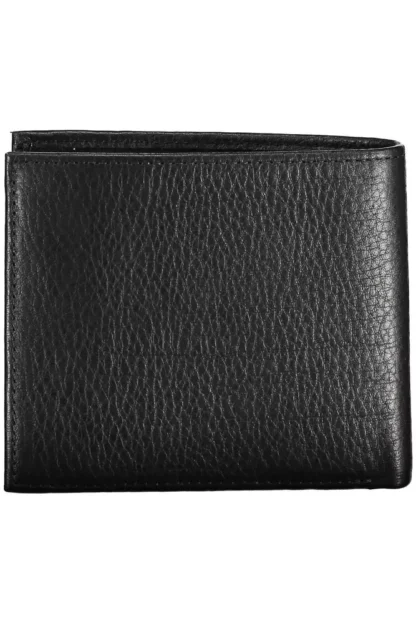 Tommy Hilfiger Black Leather Men Wallet