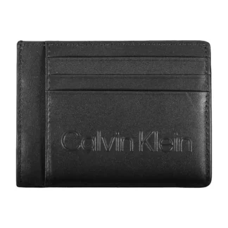 Calvin Klein Black Leather Men Wallet