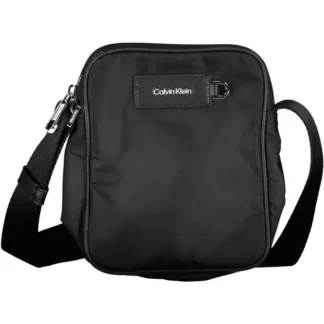 Calvin Klein Black Polyester Men Shoulder Bag