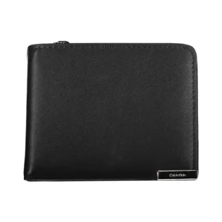 Calvin Klein Black Polyester Men Wallet