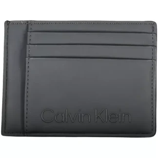 Calvin Klein Black Polyester Men Wallet