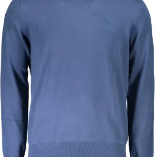 Harmont & Blaine Blue Wool Men Sweater