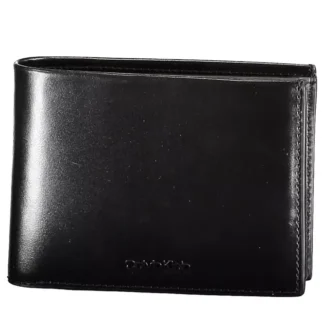 Tommy Hilfiger Black Leather Men Wallet