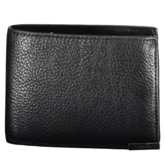 Calvin Klein Black Leather Men Wallet