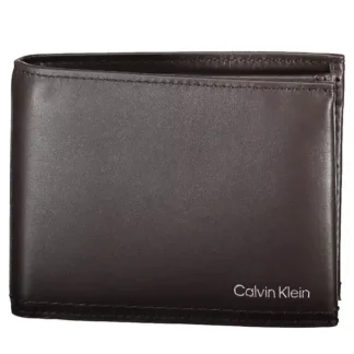 Calvin Klein Black Leather Men Wallet