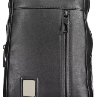 Piquadro Black RPET Men Shoulder Bag