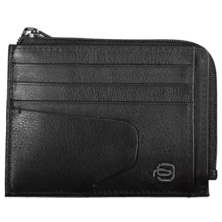 Piquadro Black RPET Men Wallet