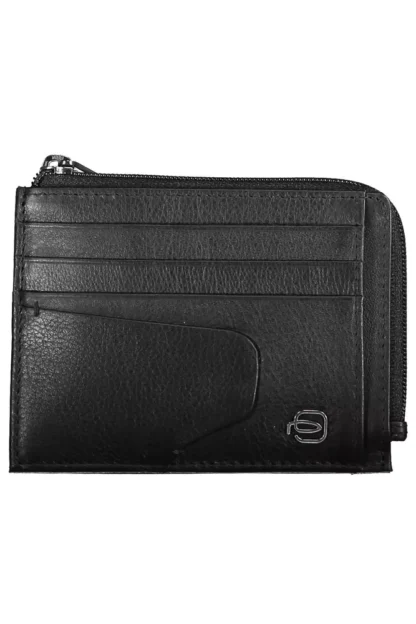 Piquadro Black Leather Men Wallet