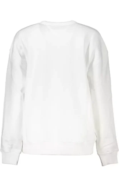 Tommy Hilfiger White Cotton Women Sweater