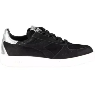 Emporio Armani Silver Polyester Women Sneaker