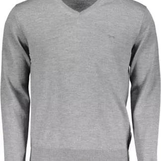 Gant Gray Wool Men Sweater