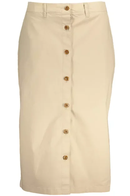 Gant Beige Cotton Women Skirt