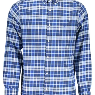 Guess Jeans Blue Cotton Men Shirt