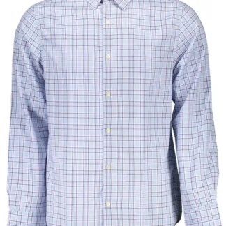 Gant Blue Cotton Men Shirt