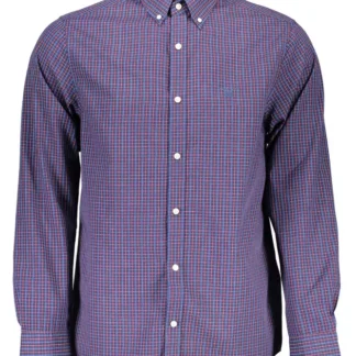 Gant Blue Cotton Men Shirt