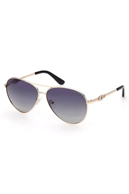 Guess Jeans Gold Metal Women Sunglass