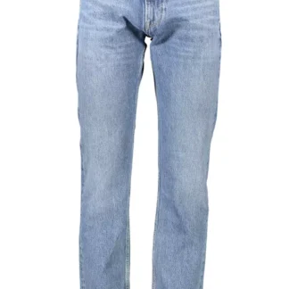 Napapijri Light Blue Cotton Men Jeans